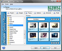 Screenshot of Instant Gallery Maker