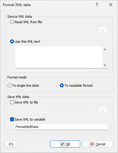 FormatXML