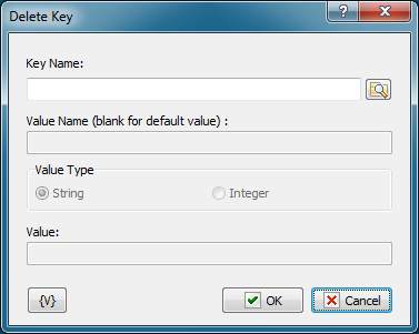 RegistryDeleteKey