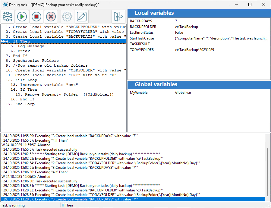 TaskDebugger