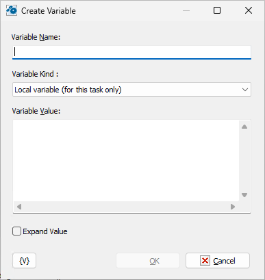 VariablesCreate